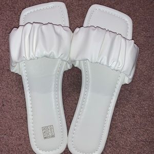 Squared Open Toe Sandals